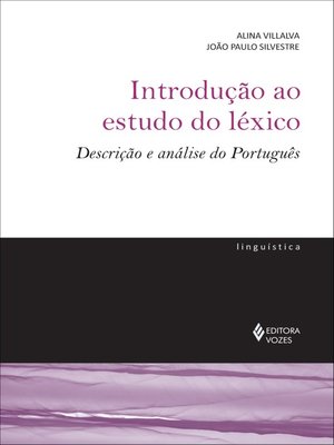 cover image of Introdução ao estudo do léxico